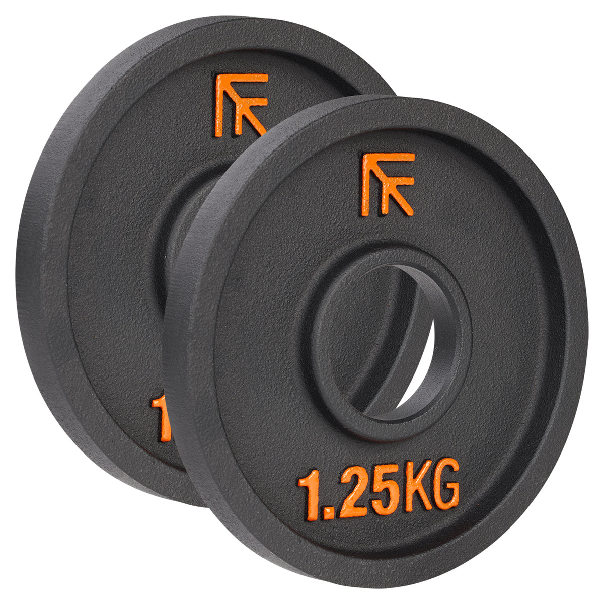 Mirafit Black Deep Dish Olympic Weight Plates
