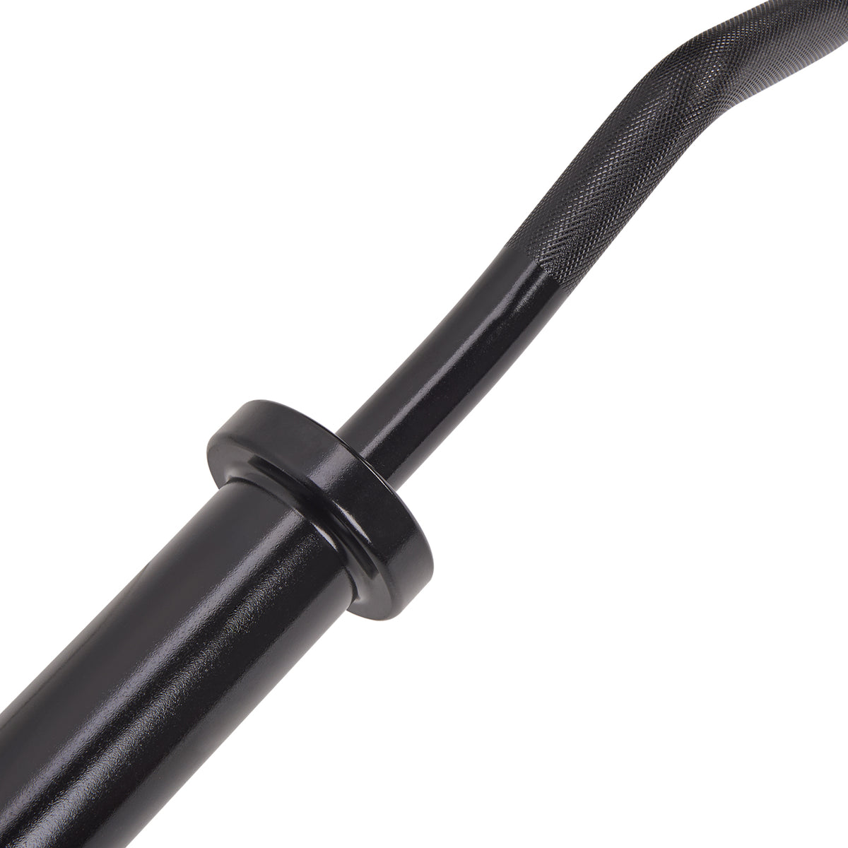 Mirafit Black Olympic EZ Bar