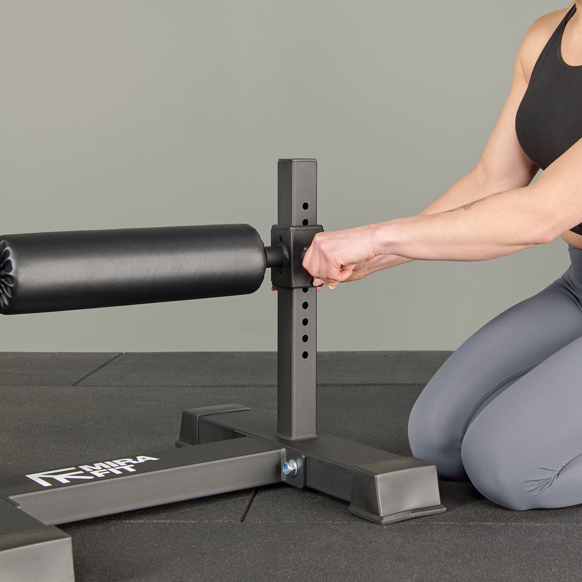 Mirafit Single Leg Split Squat Stand - Volledig Verstelbaar
