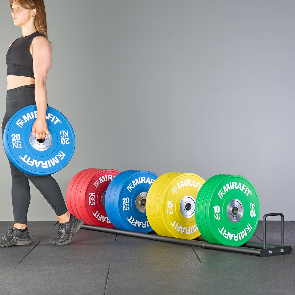 Mirafit Extendable Weight Plate Rack
