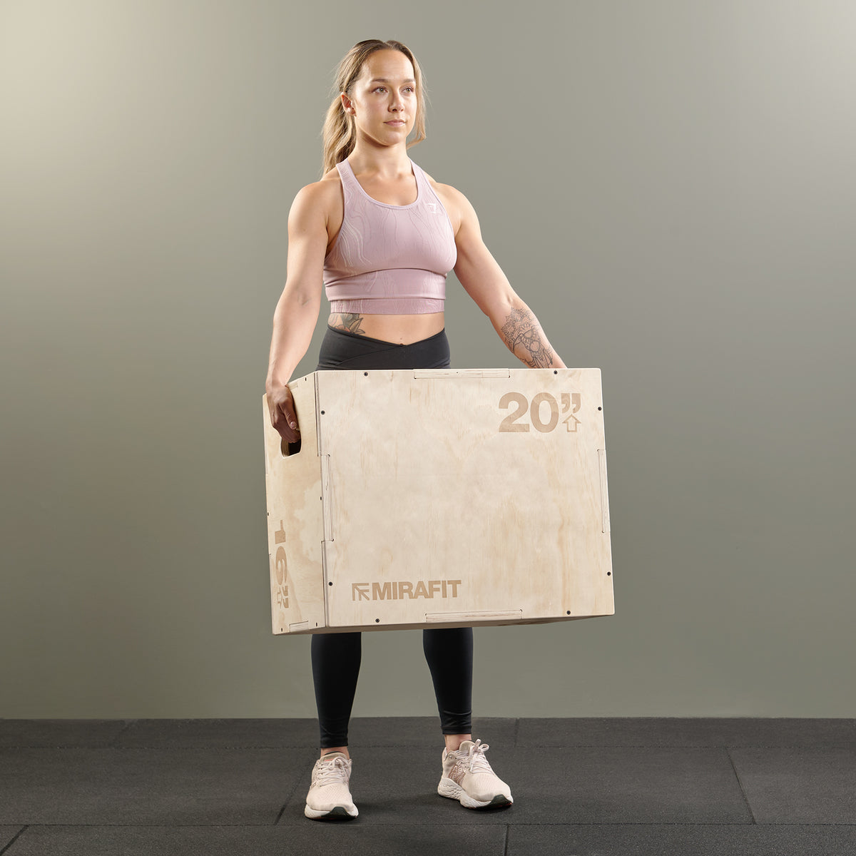 Mirafit Houten Plyo Jump Boxen