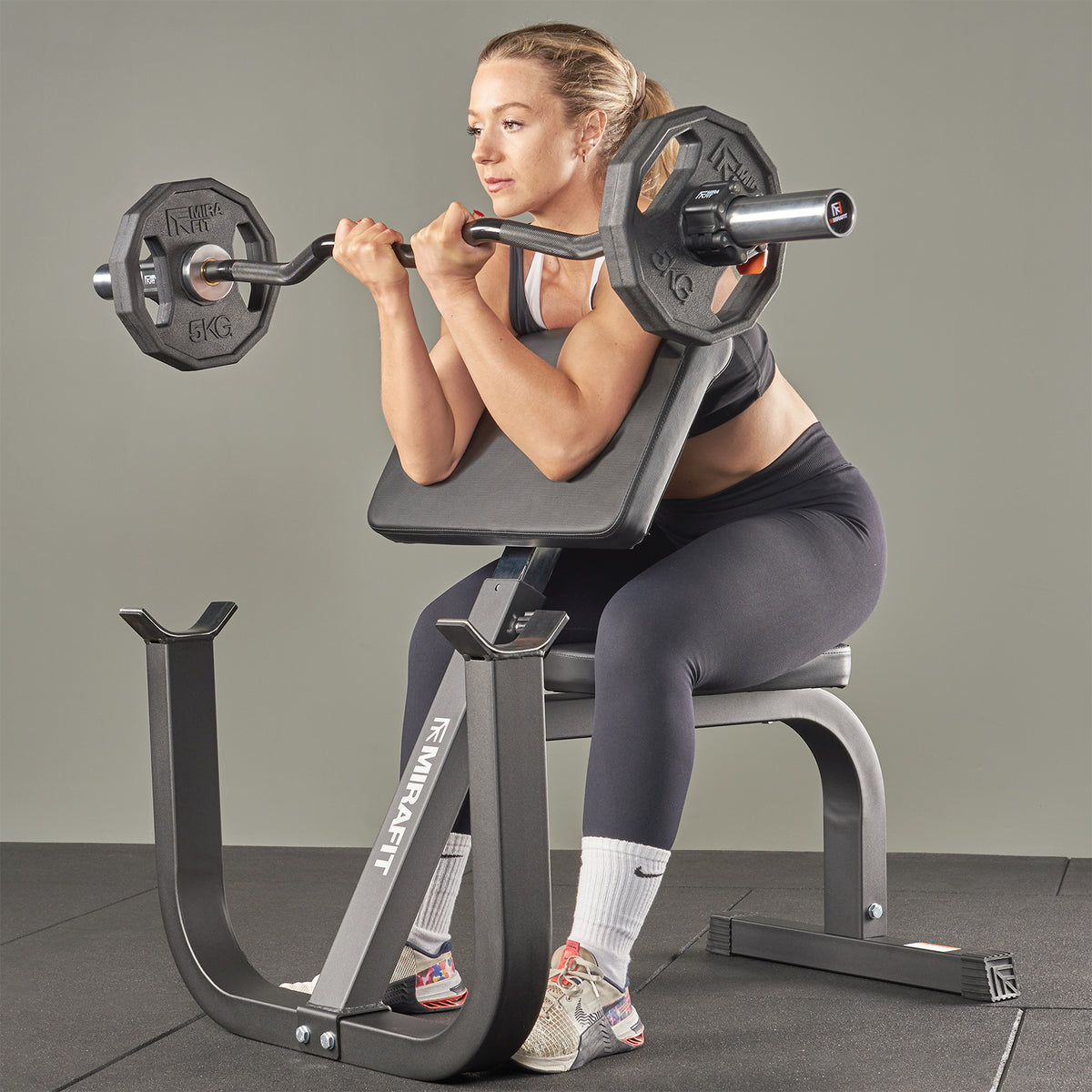 Mirafit M1 Preacher Curl Bench