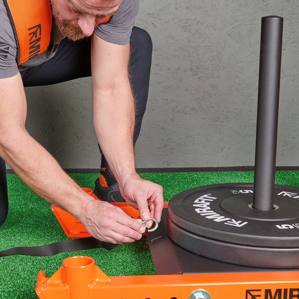 Mirafit M3 Gewichtssleekit incl. lagere handgreepbevestiging en harnas