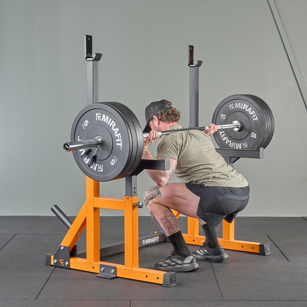 Mirafit Olympische Halterstang & Bumperplates Set