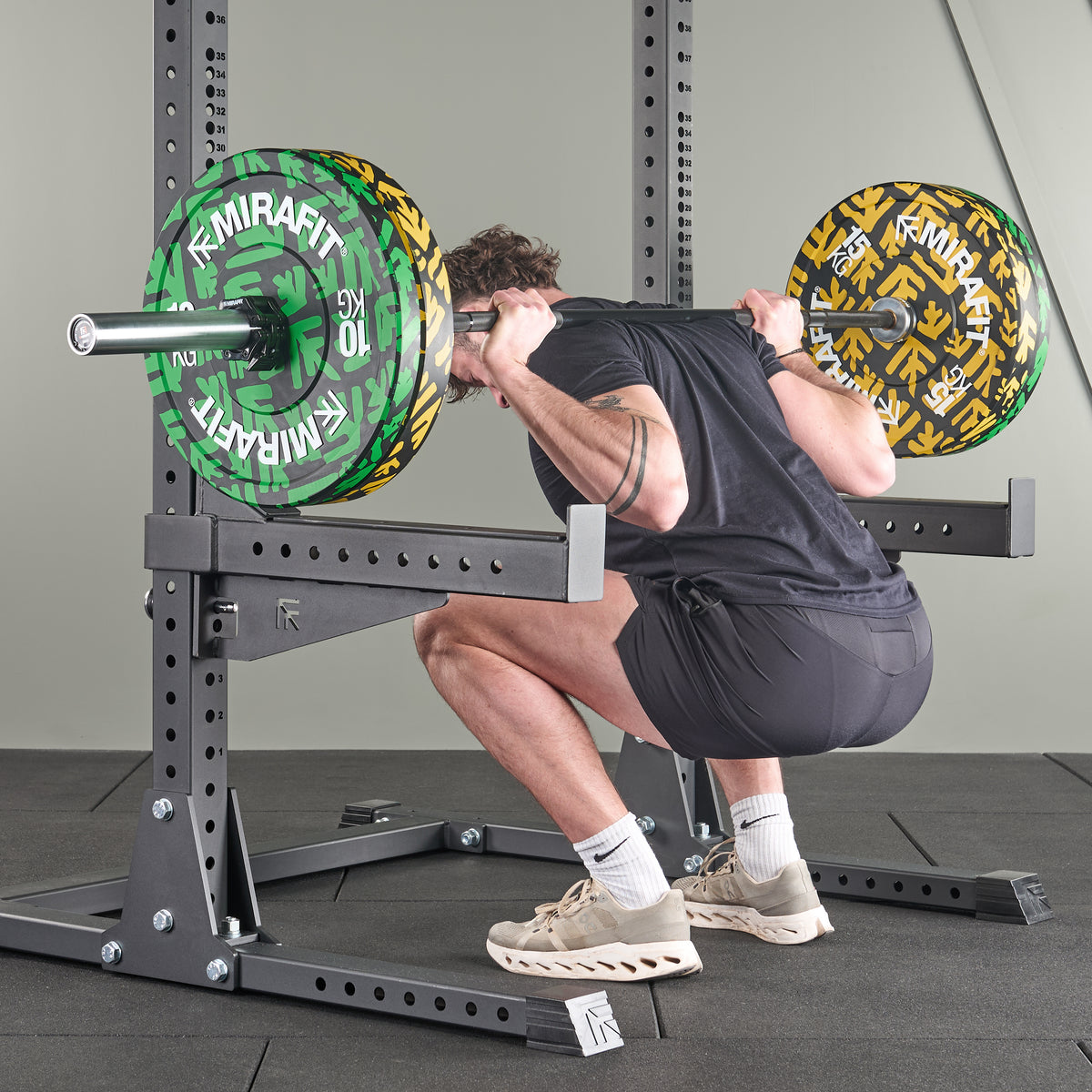 Mirafit Colour Emblem Bumper Plates