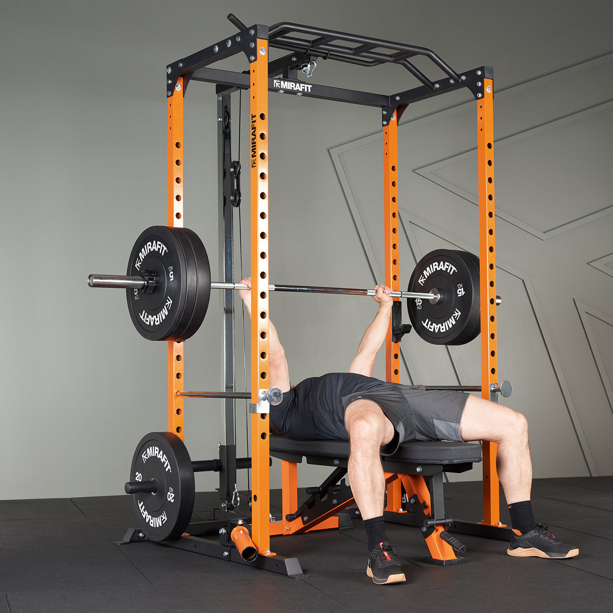 Mirafit Home Gym Rack Package