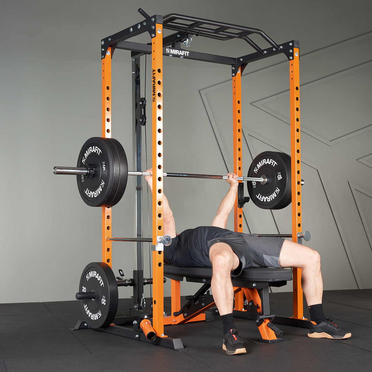 Mirafit Home Gym Rack Package