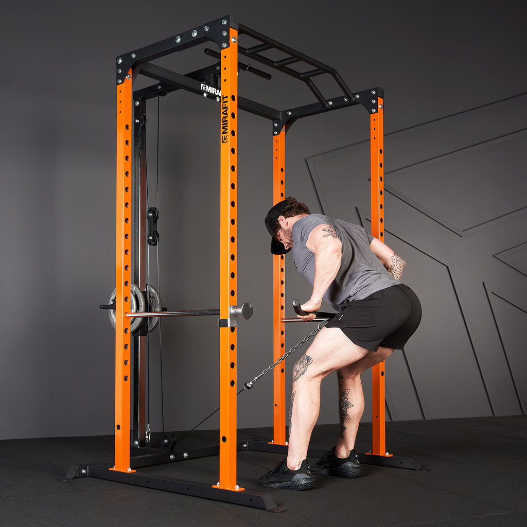 Mirafit M100 Power Rack with Cable System