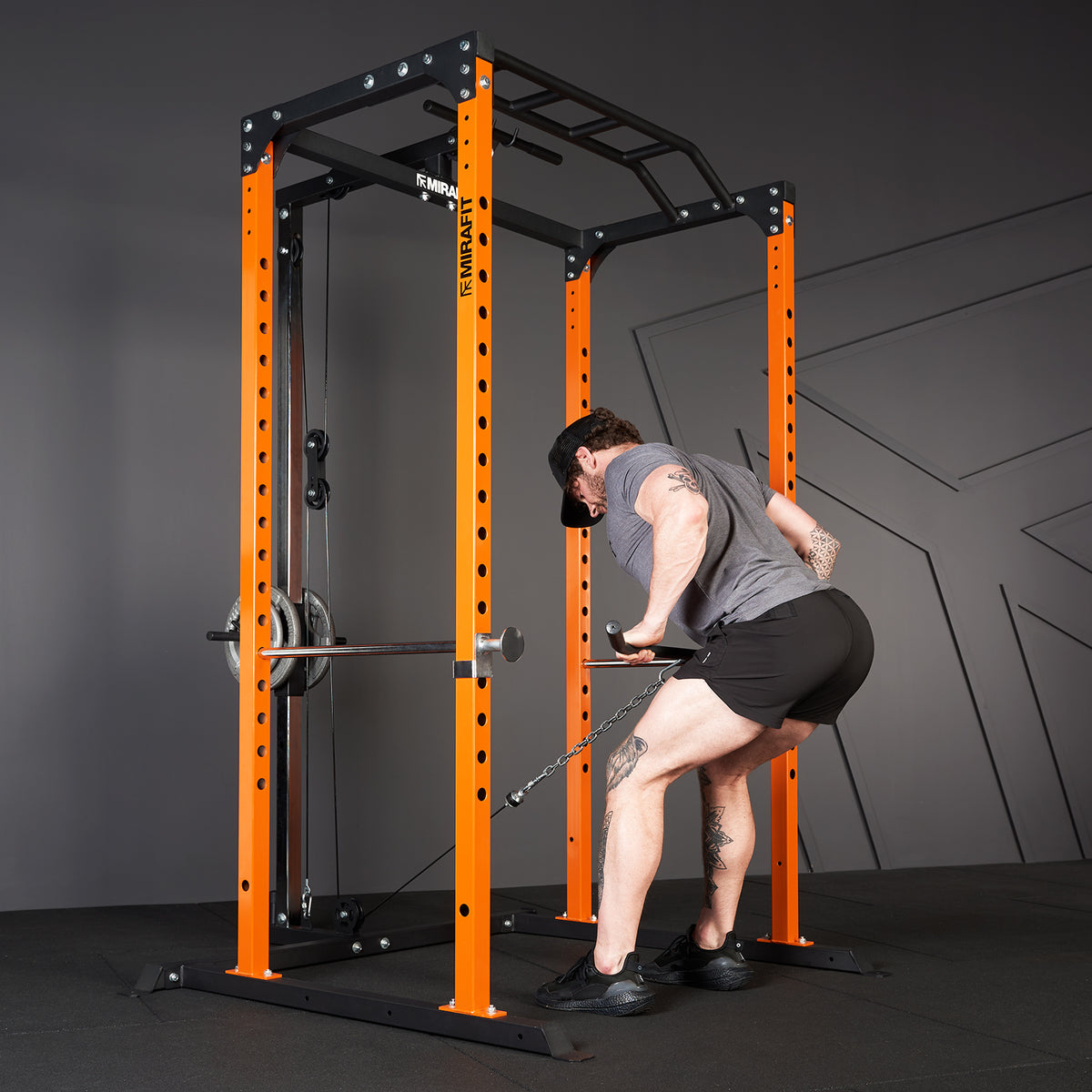 Mirafit M100 Power Rack with Cable System