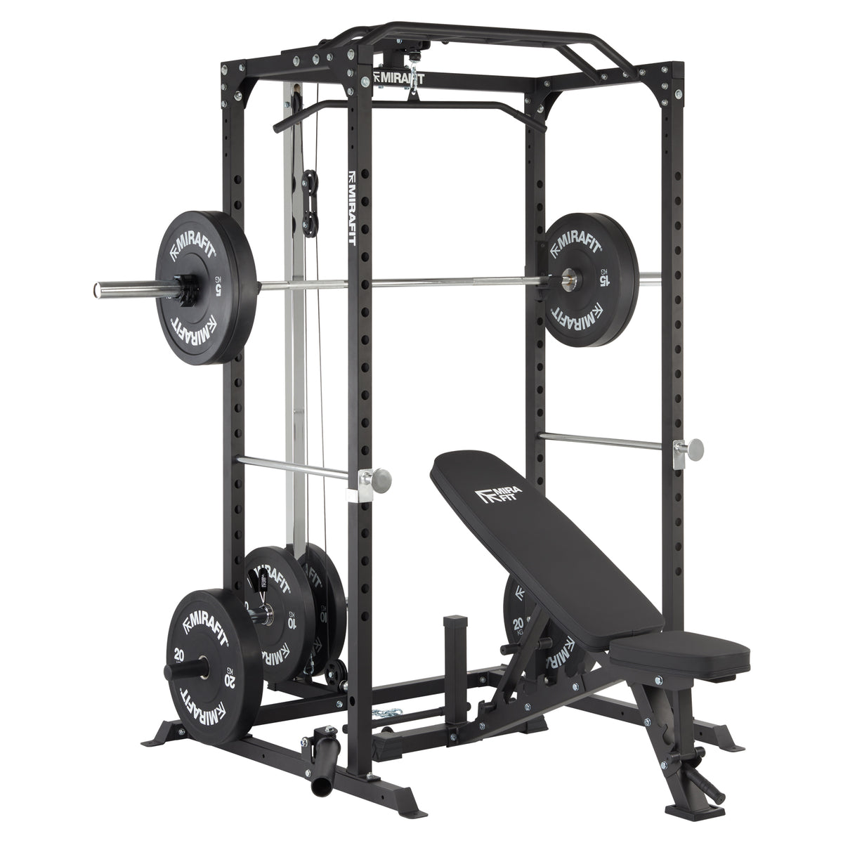 Mirafit Home Gym Rack Package