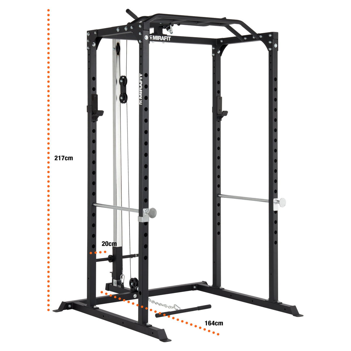 Mirafit Home Gym Rack Package