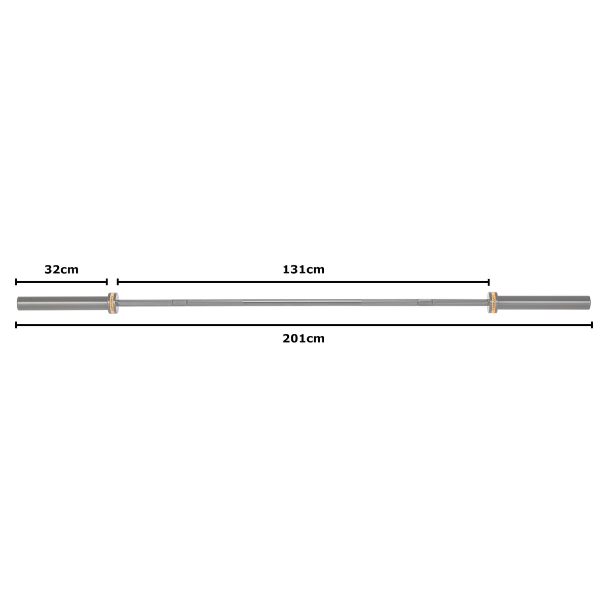 Mirafit M3 15kg Olympic Barbell