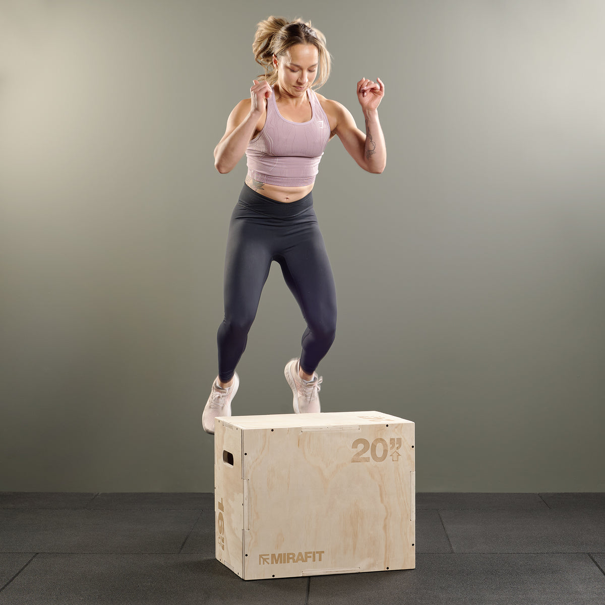 Mirafit Houten Plyo Jump Boxen