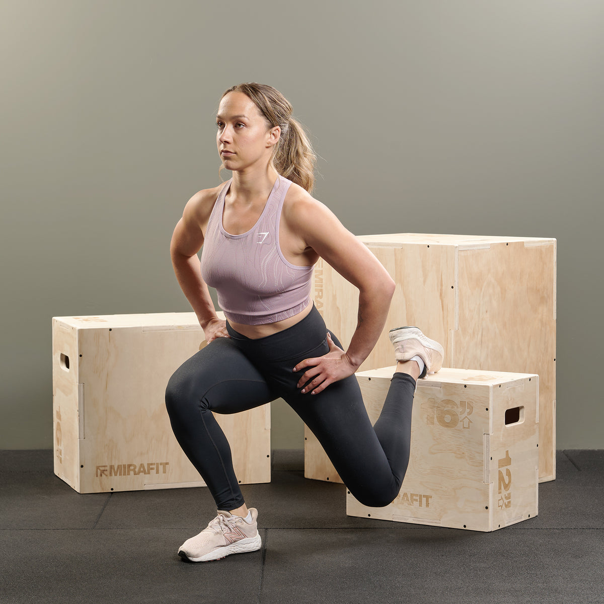 Mirafit Wooden Plyo Jump Boxes