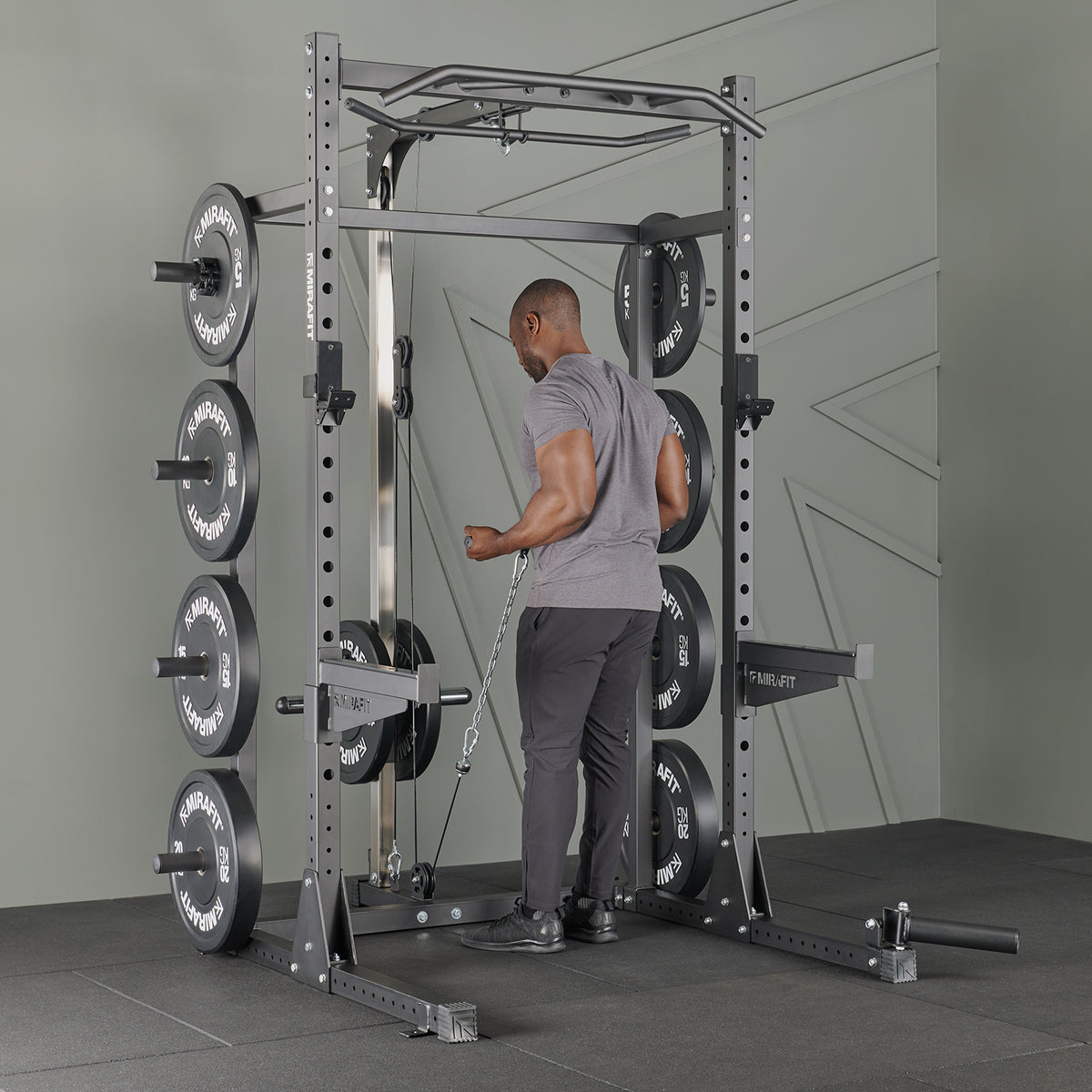 Mirafit M210 Home Gym Setup