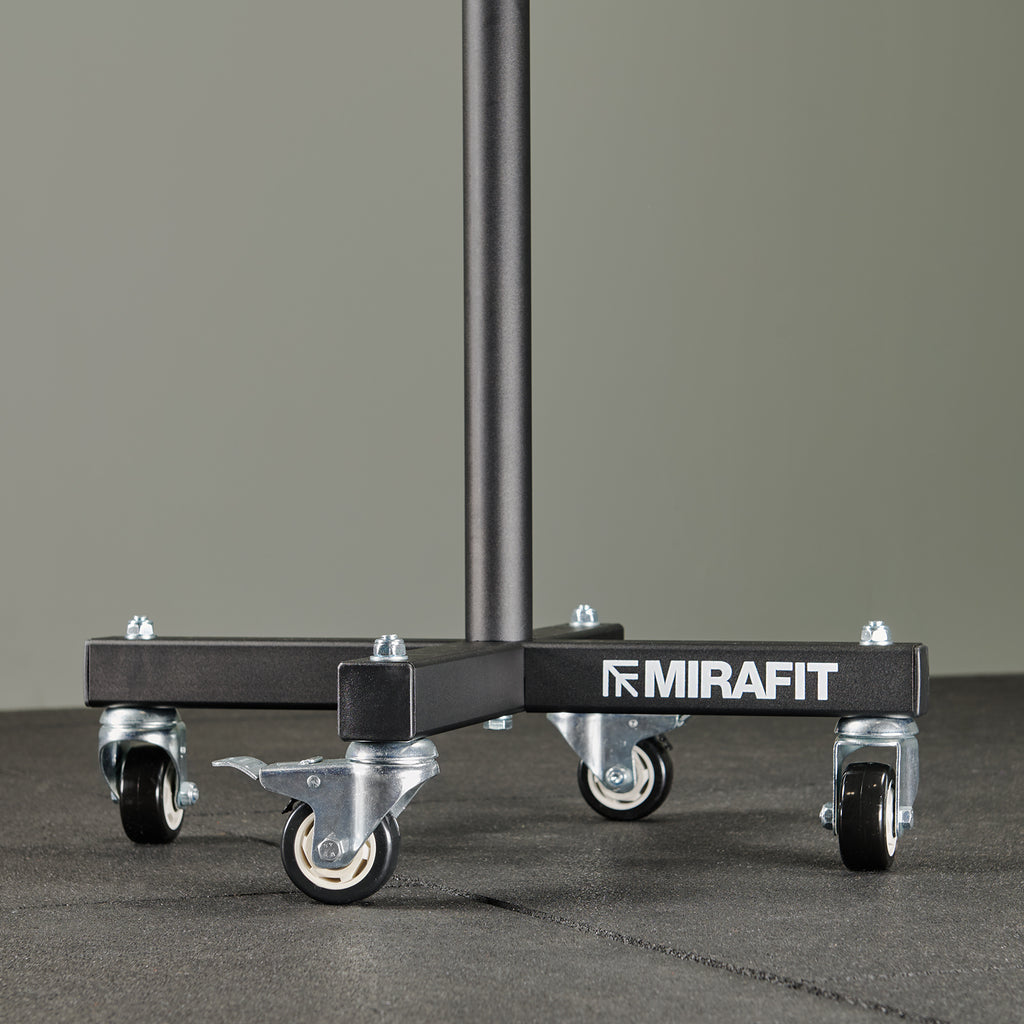 Mirafit Bumper Plate Stacker Trolley