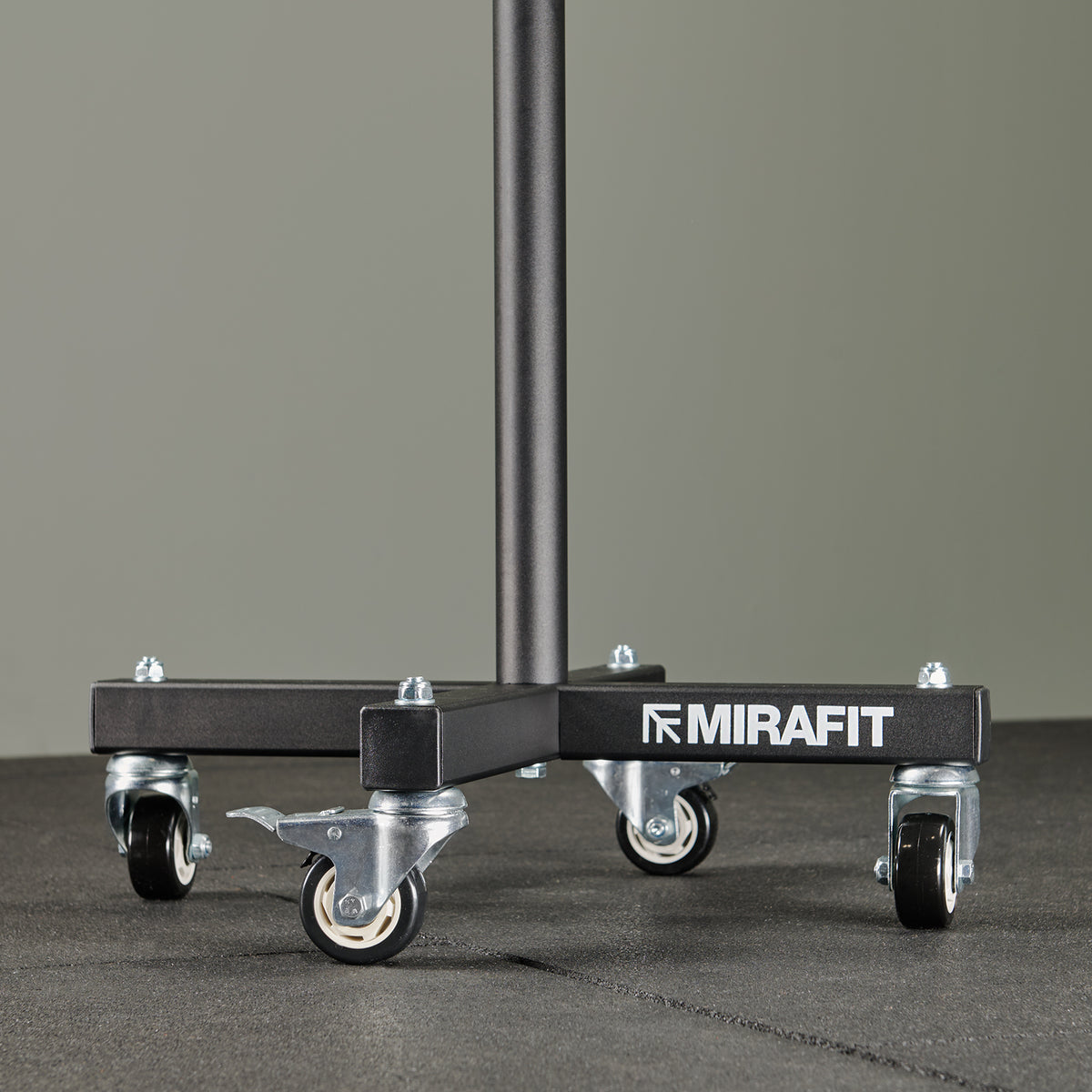 Mirafit Bumper Plate Stacker Trolley
