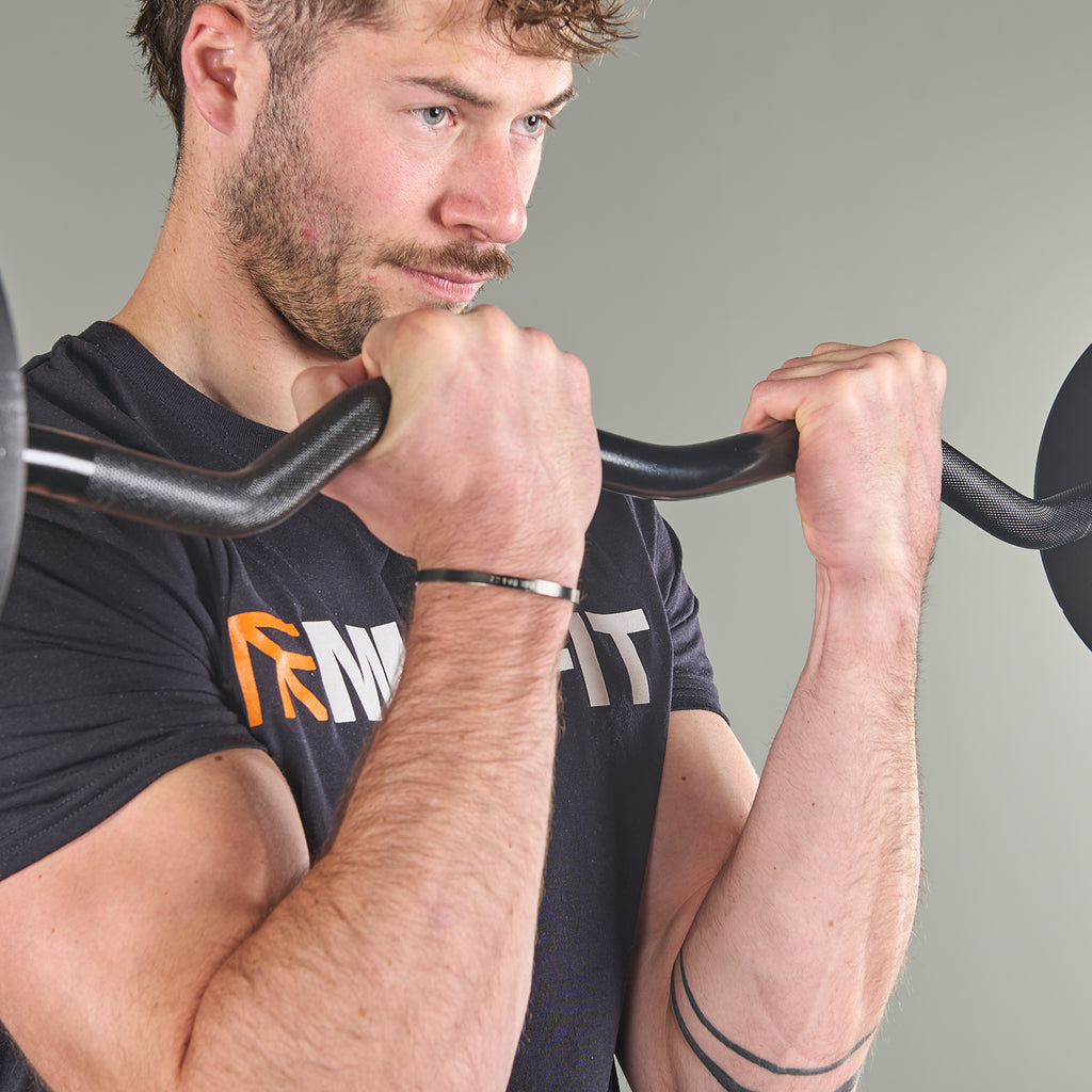 Mirafit Zwarte Olympische EZ Bar