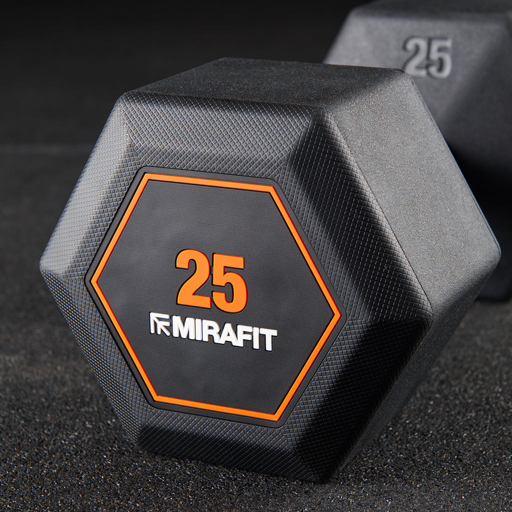 Mirafit Rubberen Grip Zeskantige Halters