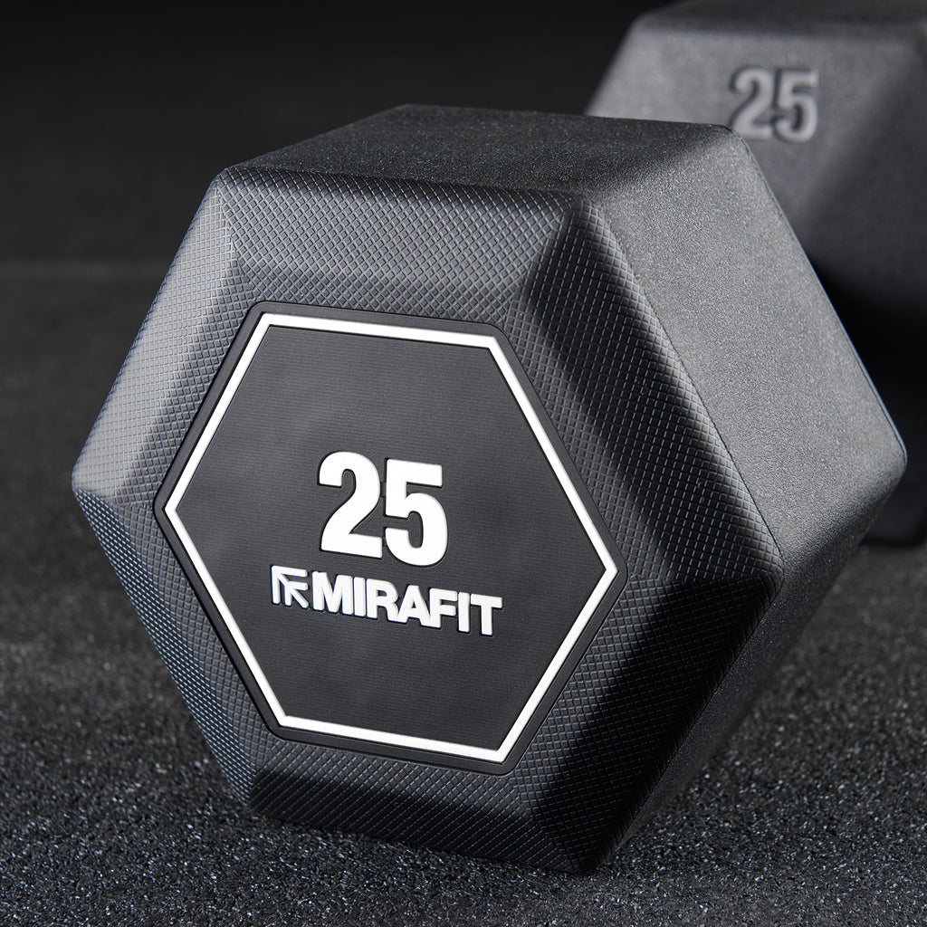 Mirafit Rubberen Grip Zeskantige Halters