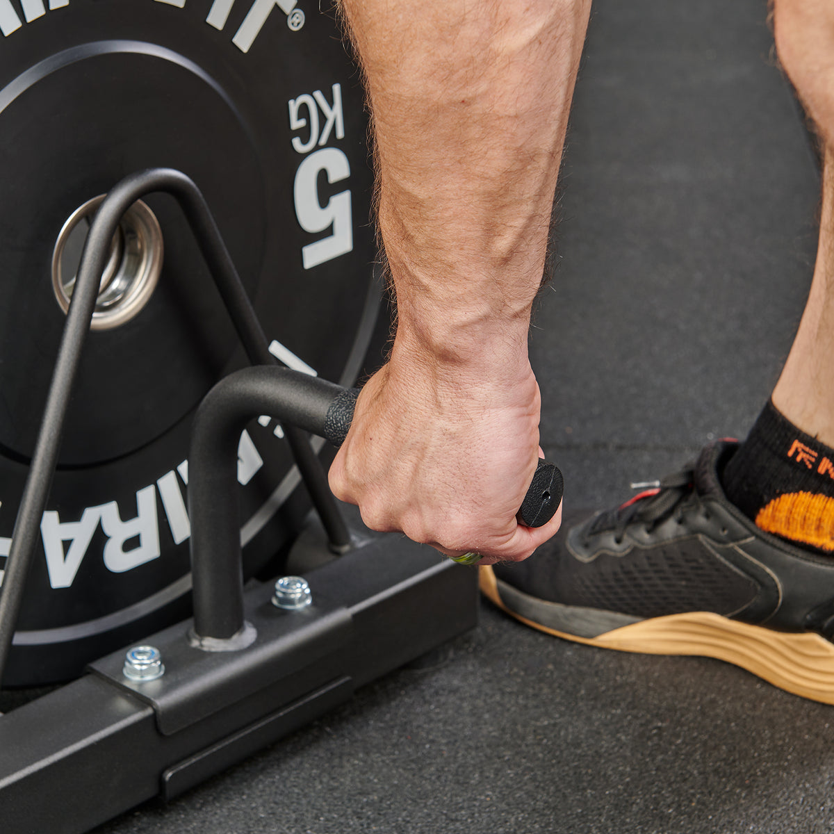 Mirafit Bar & Bumper Plate Storage Trolley