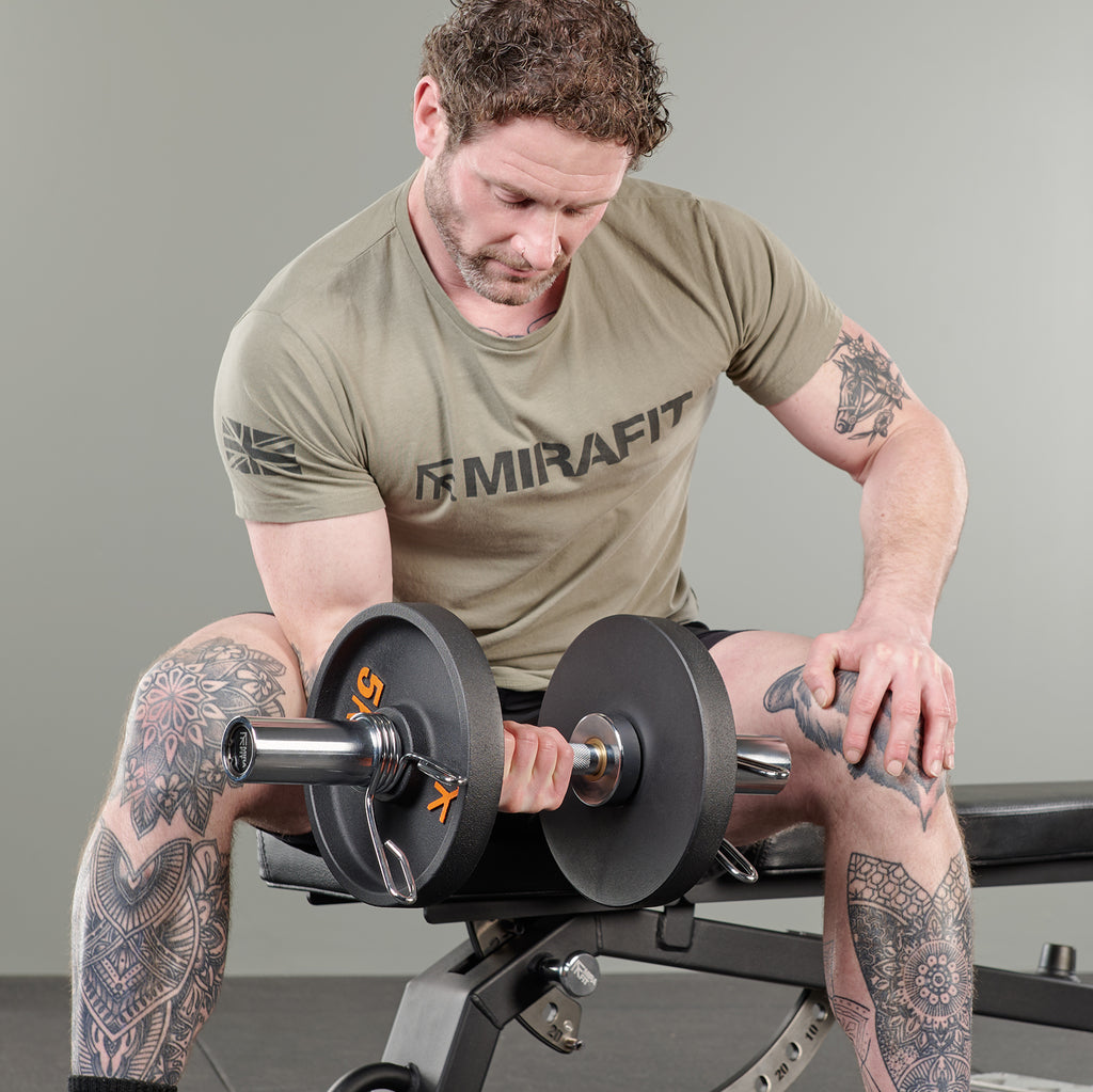 Mirafit 2'' Olympic Dumbbell Bars