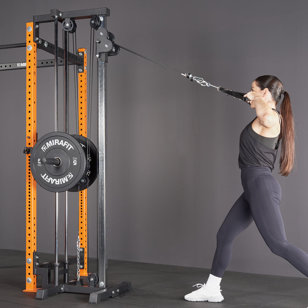 Mirafit Wall or Rack Mounted Cable Pulley Machine