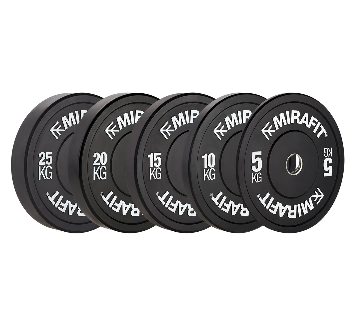 Mirafit Gen II Olympic Bumper Plates
