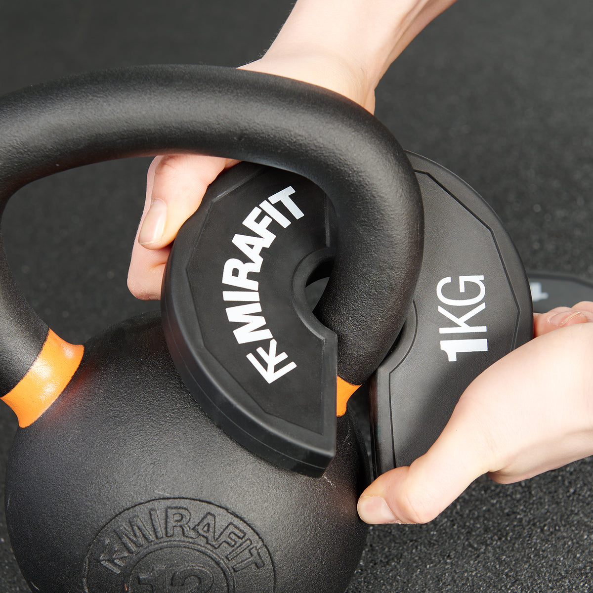 Mirafit Black Micro Change Plates