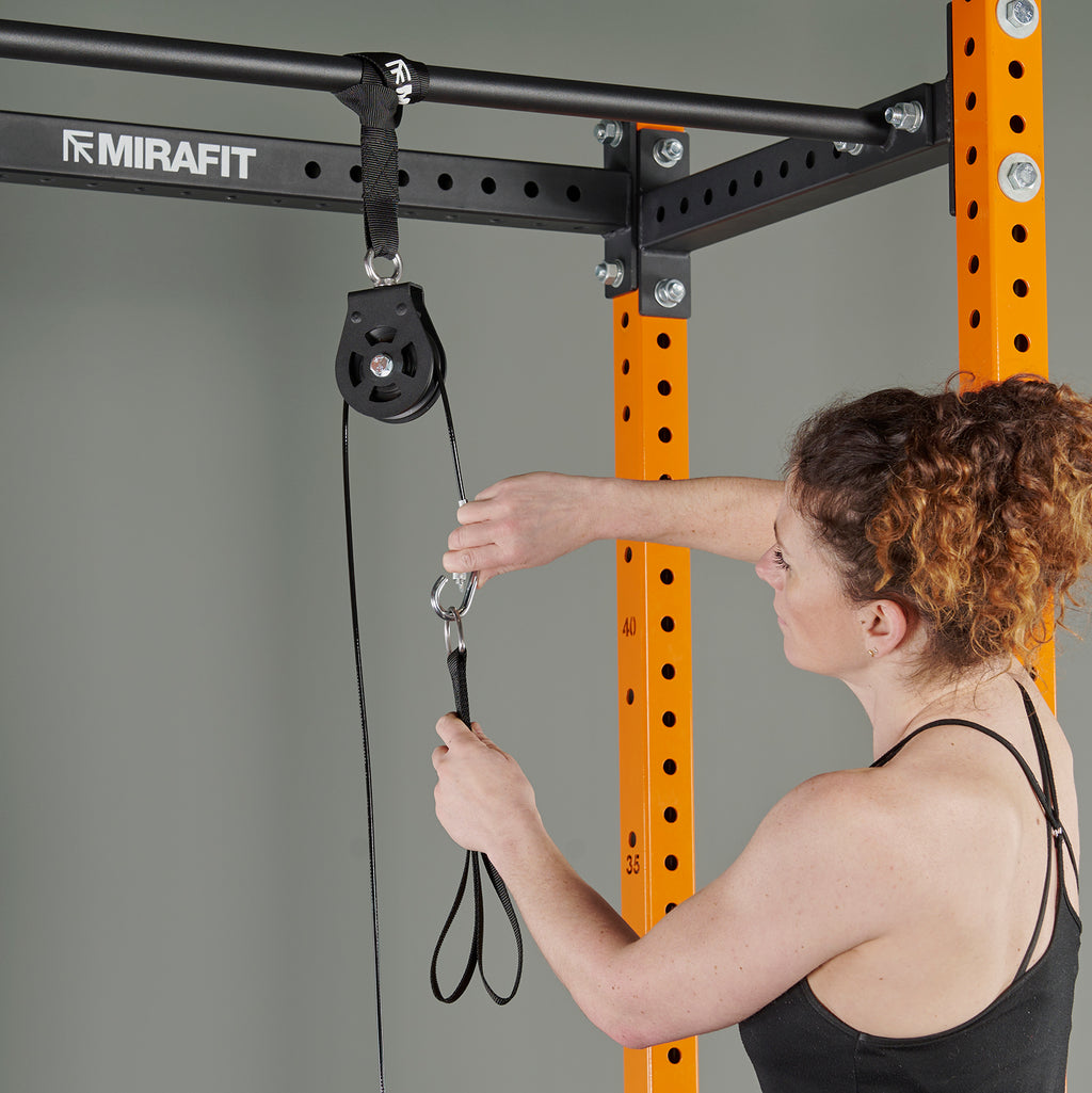 Mirafit Home Gym Cable Pulley System