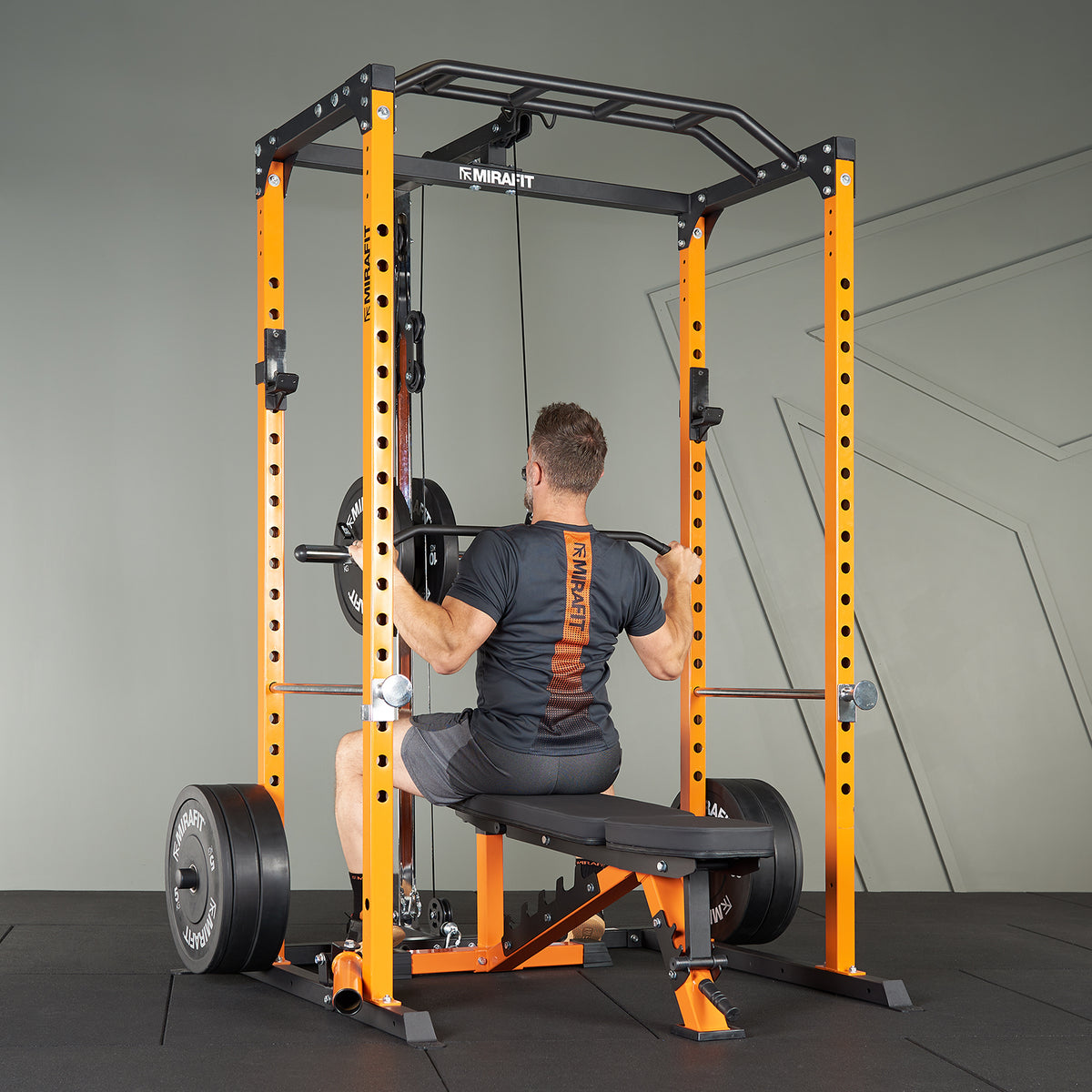 Mirafit Home Gym Rack Package