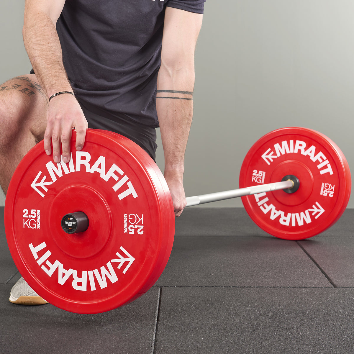 Mirafit 7kg 6ft Olympic Technique Bar