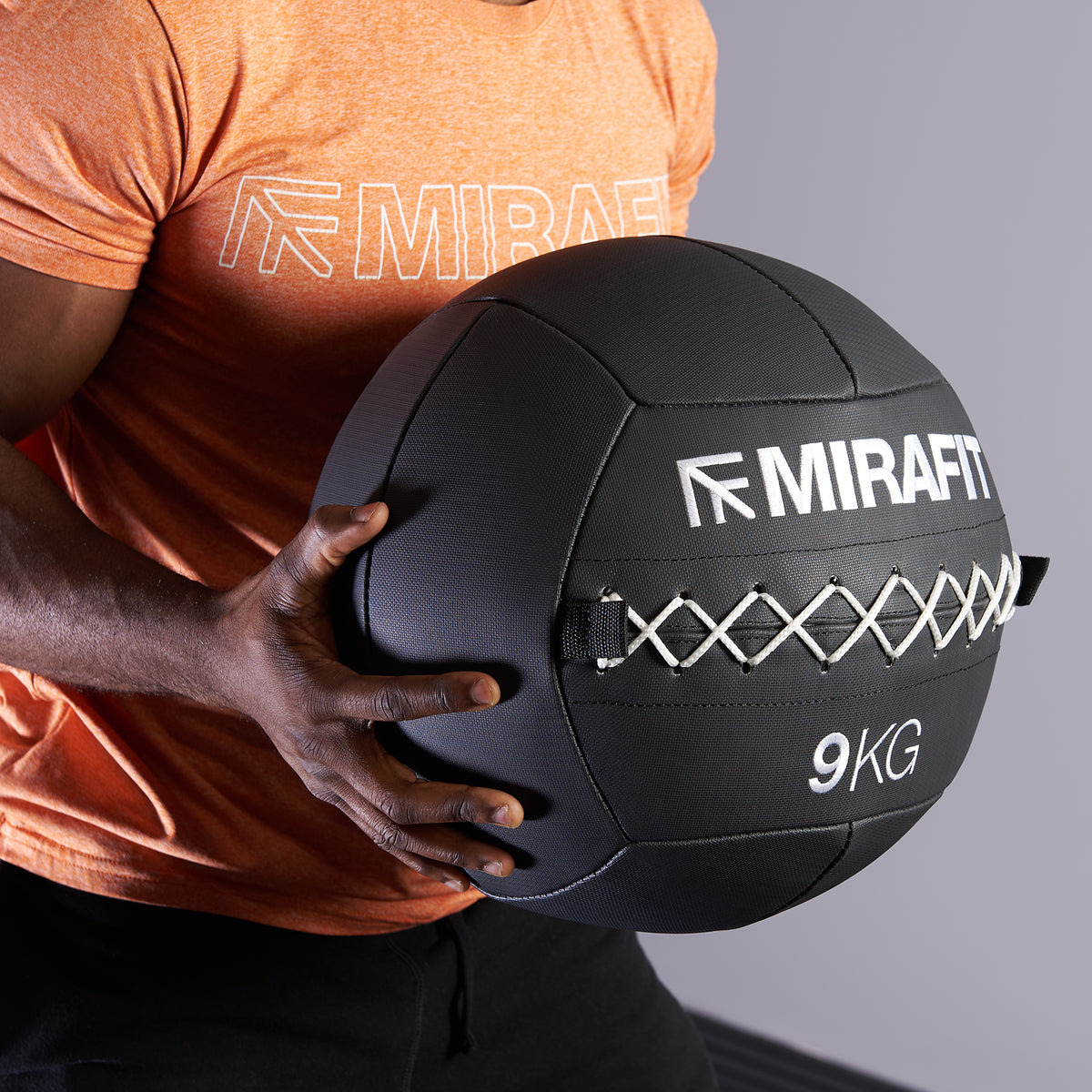 Mirafit Stitched Medicine Wall Ball