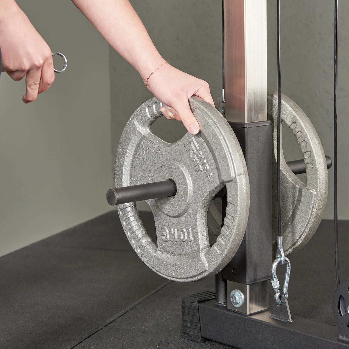 Mirafit M210 Half Power Rack with Pulley System