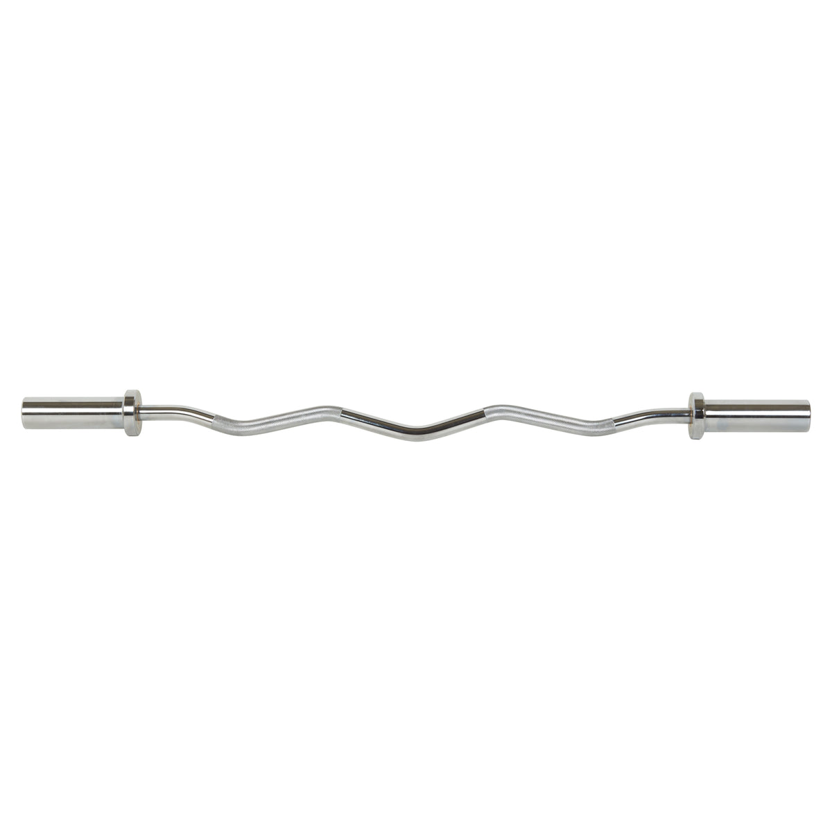 Mirafit Olympic EZ Curl Bar With Collars