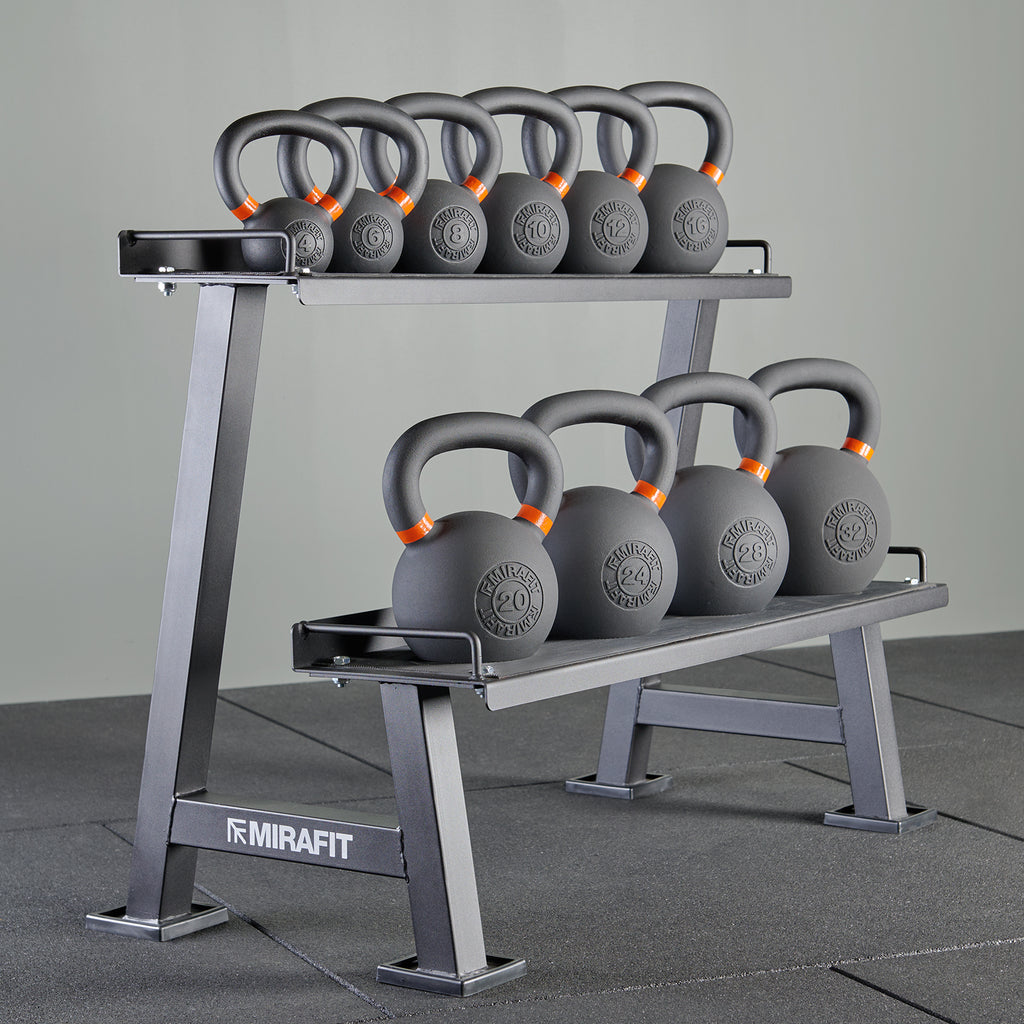 Mirafit 2 Tier Kettlebell Rack