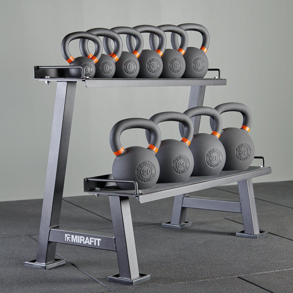 Mirafit 2 Tier Kettlebell Rack