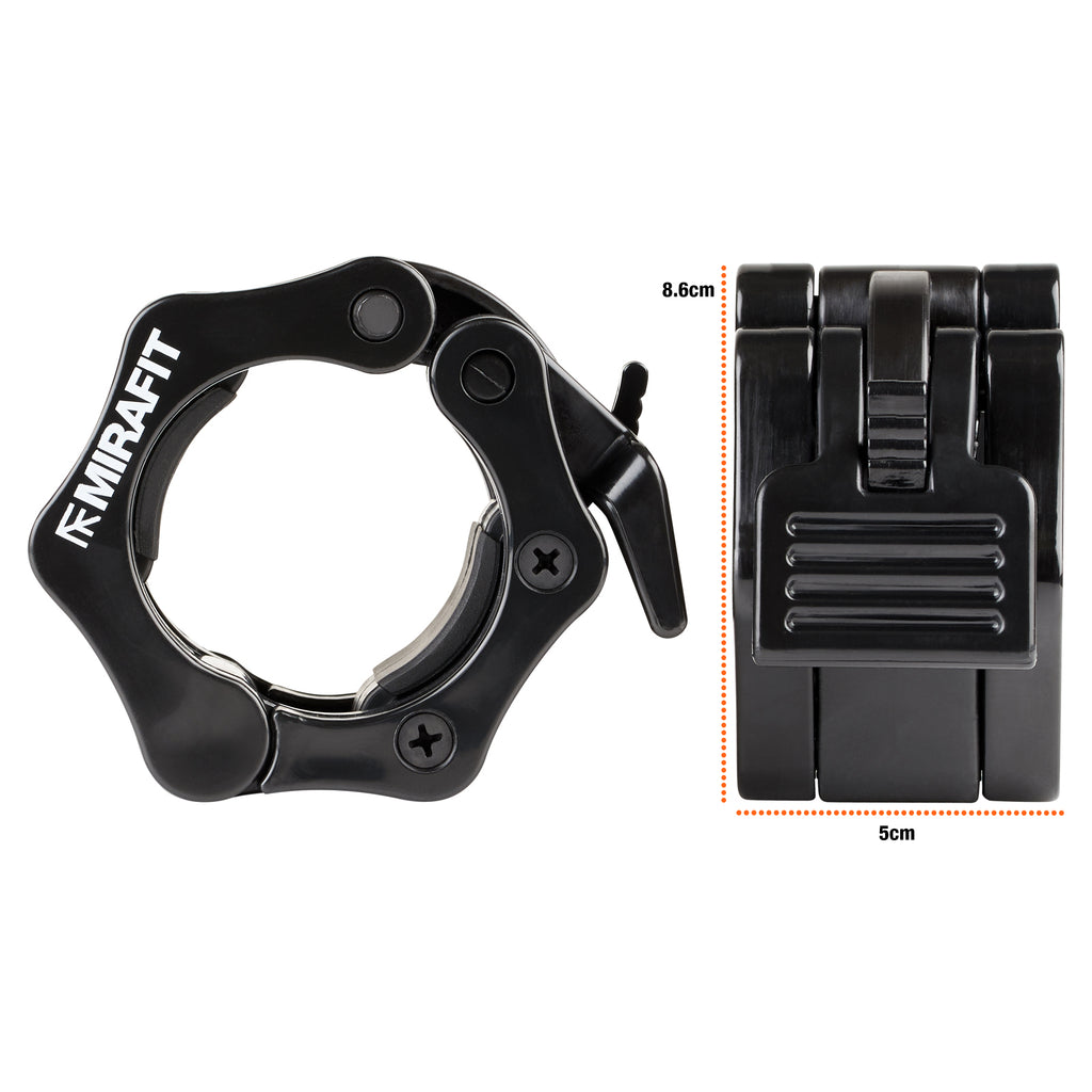 Mirafit 2" Olympic Weight Bar Collars