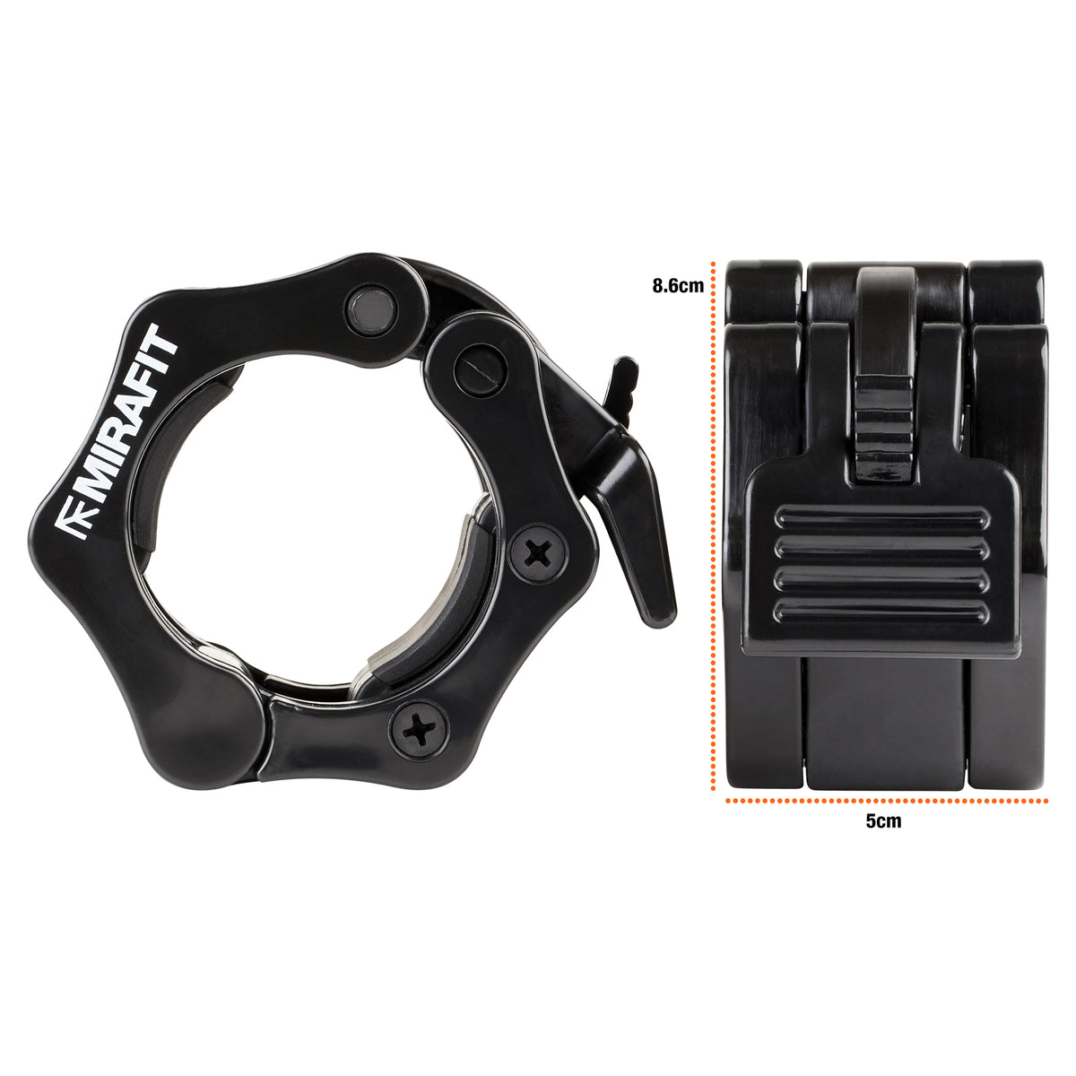 Mirafit 2" Olympic Weight Bar Collars