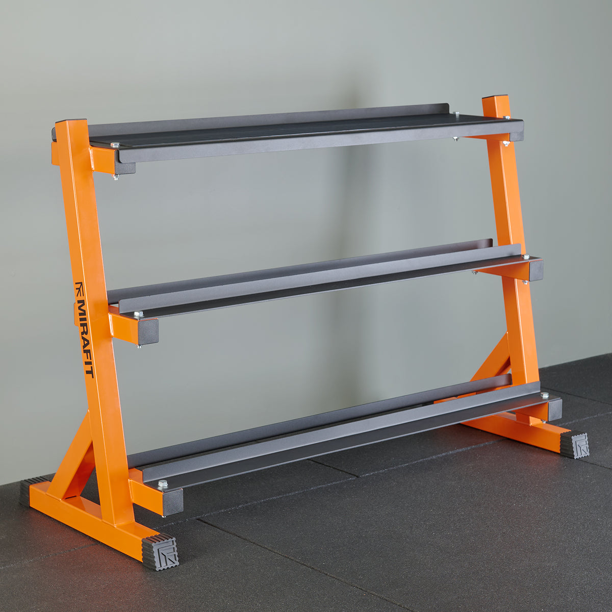 Mirafit 3 Tier Dumbbell & Kettlebell Rack