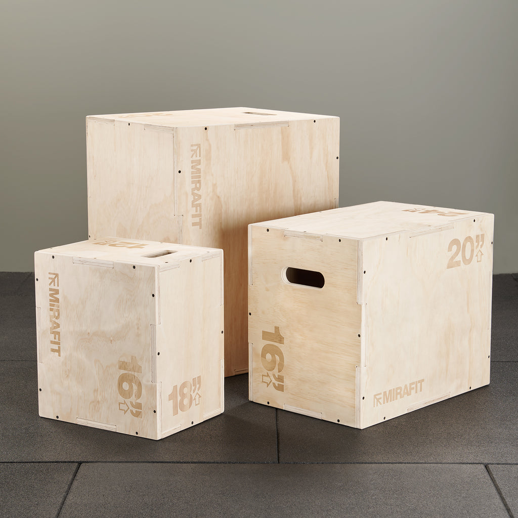 Mirafit Houten Plyo Jump Boxen