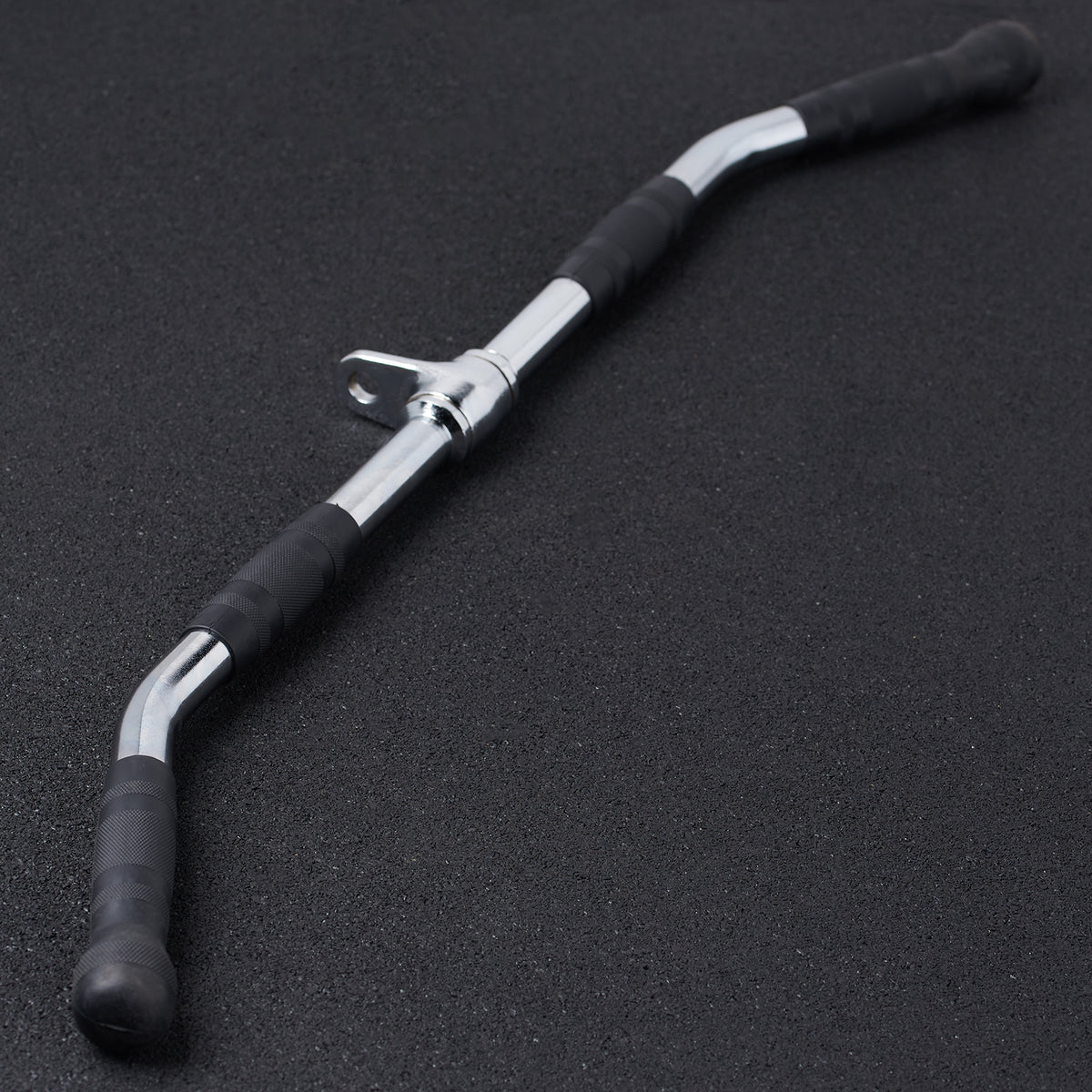 Mirafit 36" Lat Pull Down Bar Attachment with Rubber Grips