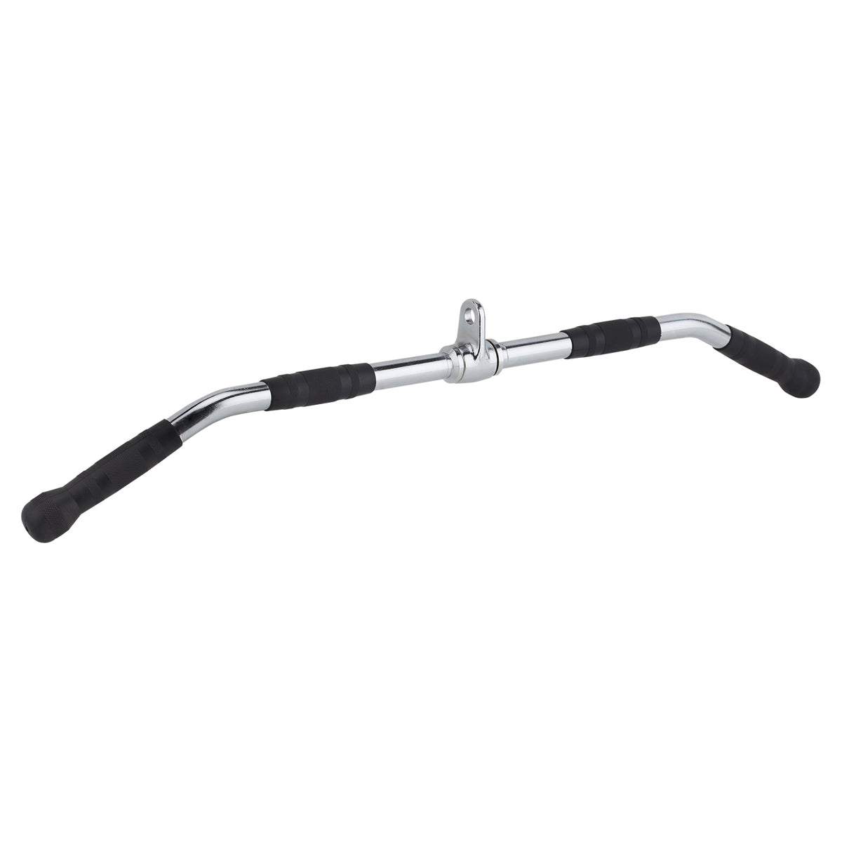 Mirafit 36" Lat Pull Down Bar Attachment with Rubber Grips