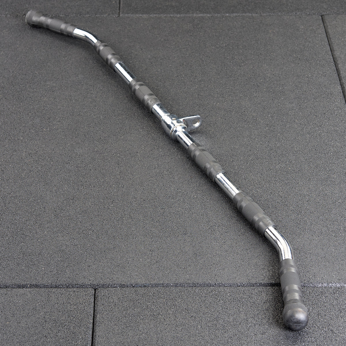 Mirafit 47" Lat Pull Bar Attachment With Rubber Grips