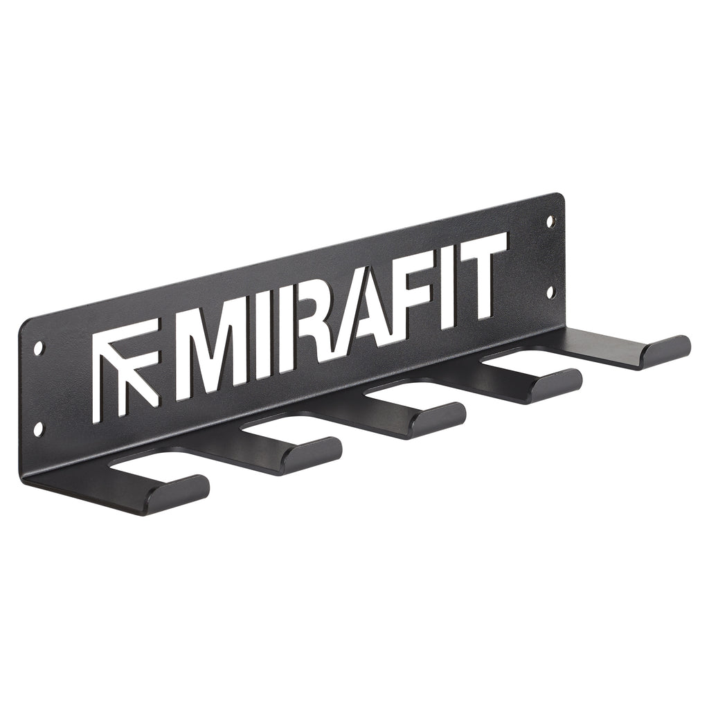 Mirafit multifunctioneel wandrek voor fitnessapparatuur - 5 haken