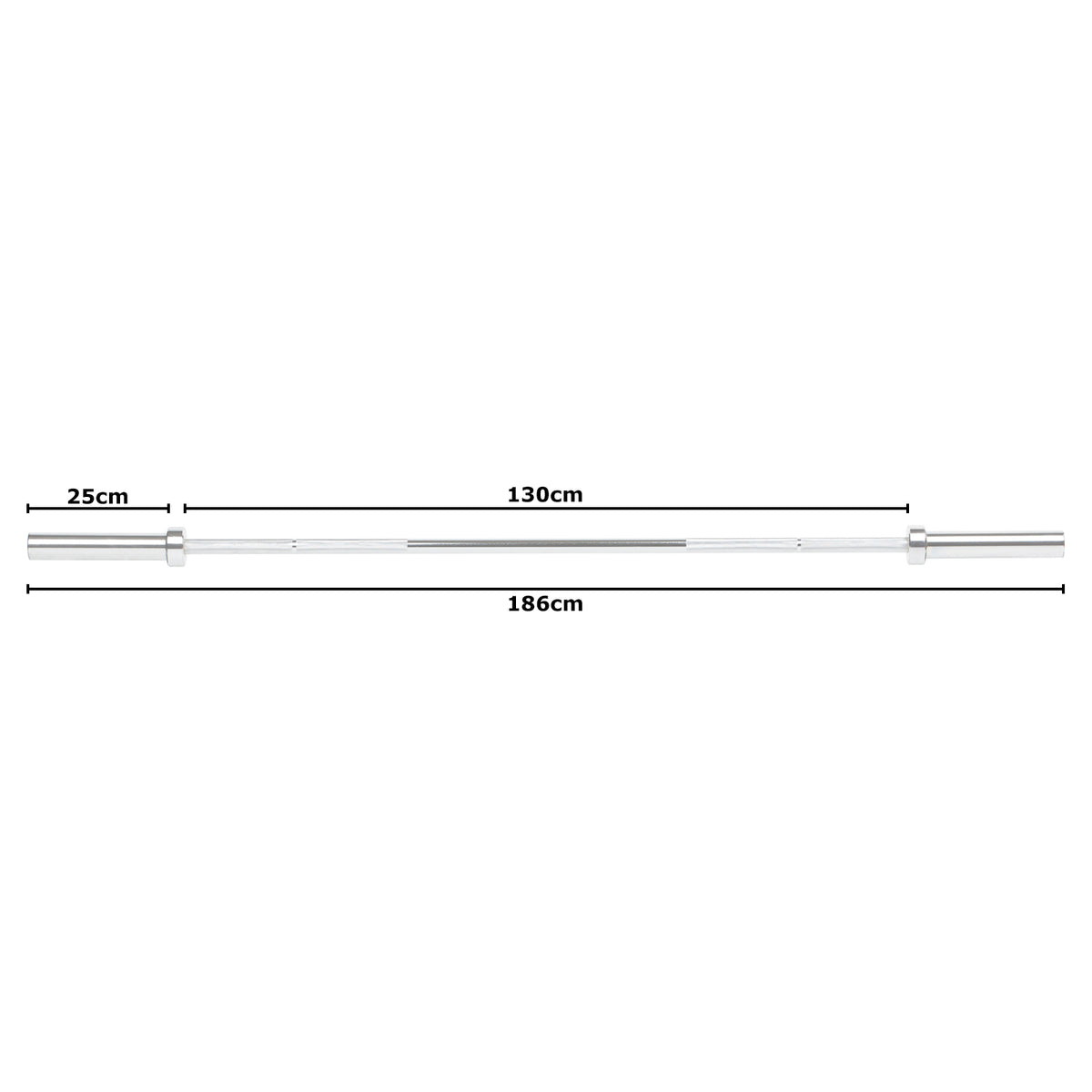 Mirafit 6ft International Olympic Bar
