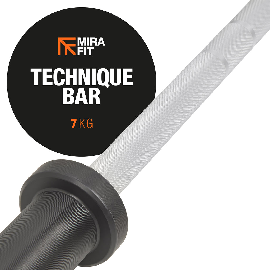 Mirafit 7kg 6ft Olympic Technique Bar