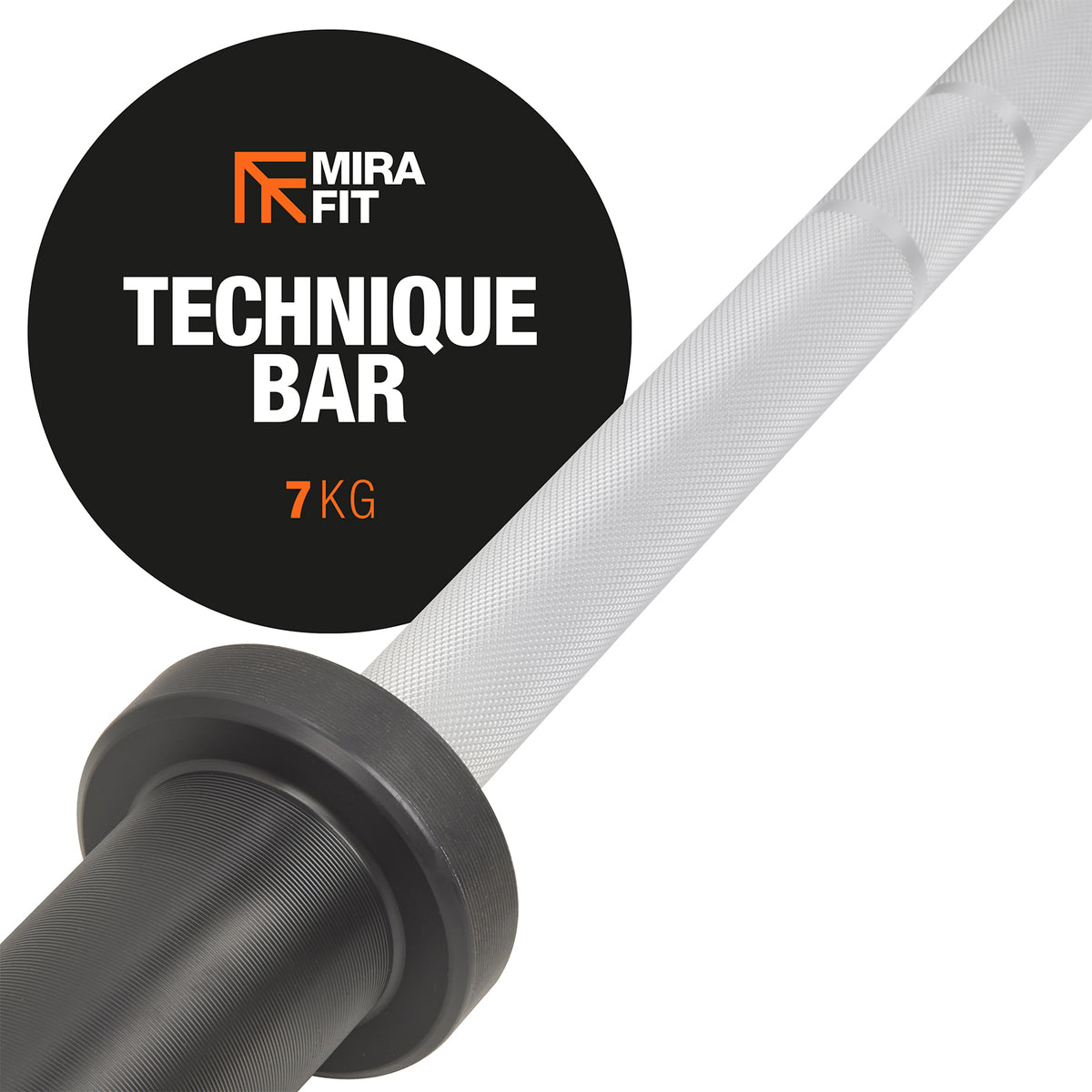 Mirafit 7kg 6ft Olympic Technique Bar