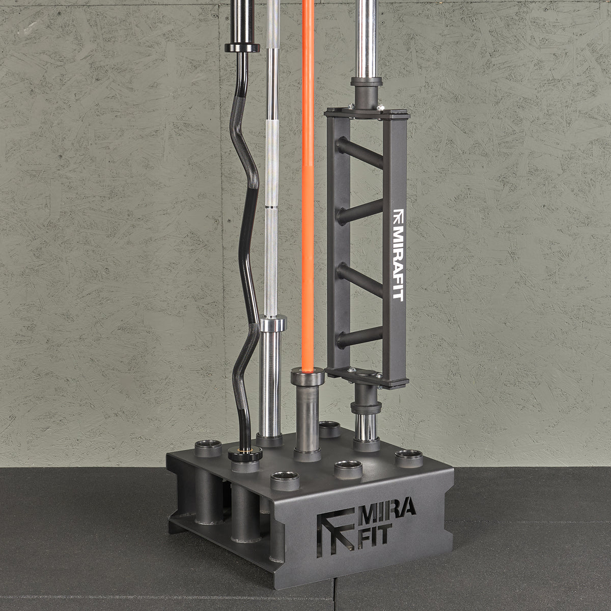 Mirafit 9 Olympic Bar Floor Stand