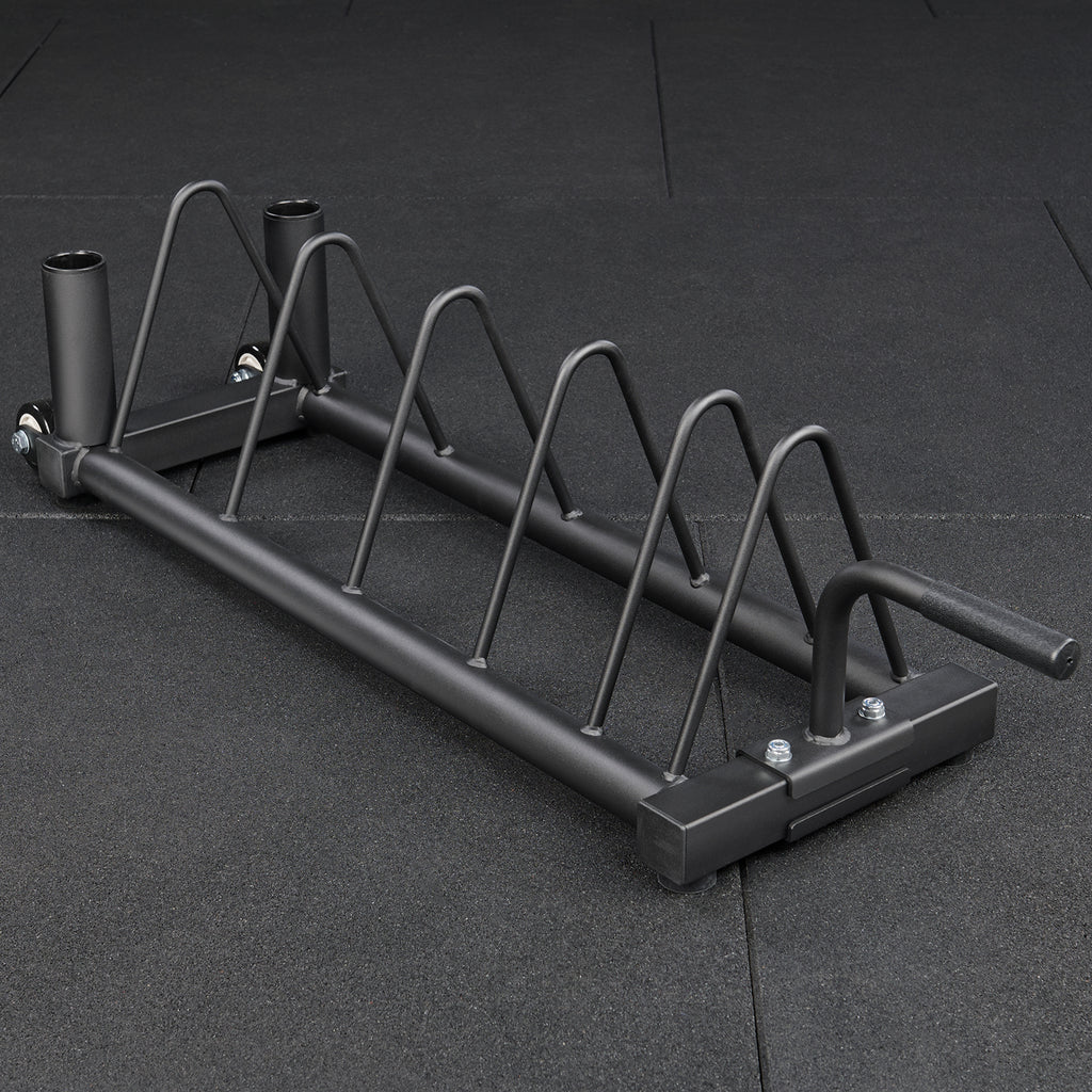 Mirafit Bar & Bumper Plate Storage Trolley